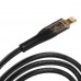 Кабель Essager Interstellar Transparent Design USB Разъемы Cable Type C to Lightning 2m black (EXCTL-XJA01-P)