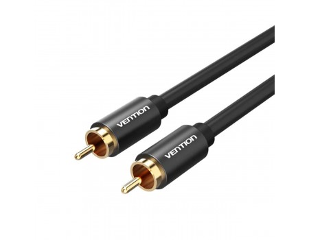Кабель Vention Coaxial Digital Audio Cable 2M Black Metal Type (VAB-R09-B200)