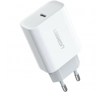 Зарядное устройство для UGREEN CD137 Fast Charging Power Adapter with PD 20W EU (White) (UGR-60450)