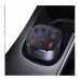 Автомобільний зарядний пристрій Usams US-CC151 C28 245W 2A+C 3 Ports + Dual Cigarette Lighters Digital Display Fast Car Charger Grey
