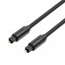 Кабель Vention Optical Fiber Audio Cable 1M Black (BAEBF)