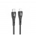 Кабель BOROFONE BX98 iP Superior PD charging data cable Black