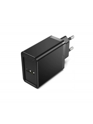 Зарядное устройство Vention 1-port USB Wall Charger(12W) EU-Plug Black (FAAB0-EU)