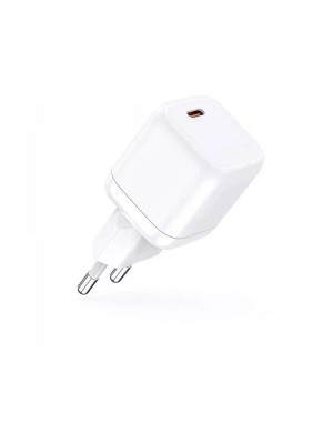 Зарядное устройство Vention 1-port USB-C GaN Charger(30W) EU-Plug White (FAKW0-EU)