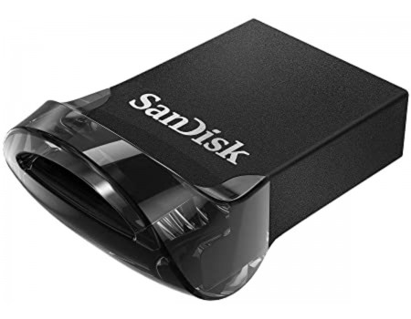 Flash SanDisk USB 3.1 Ultra Fit 256Gb (130Mb/s) Black
