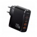 Сетевое зарядное устройство для Usams US-CC145 T44 100W 4 Ports GaN Fast 2A+2C Charger (EU) Black