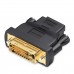 Адаптер  Vention DVI(24+1) Male to HDMI Female Adapter Black (ECDB0)