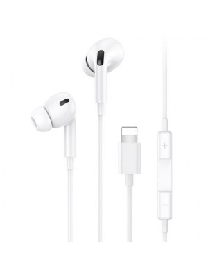 Наушники Usams SJ453 EP-41 Lightning In-ear Earphone 1.2m White