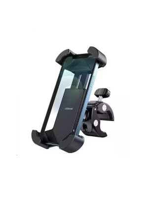 Велодержатель для мобильного Usams US-ZJ064 Cycling Shockproof Phone Holder Black