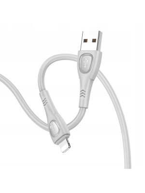 Кабель BOROFONE BX98 iP Superior charging data cable Gray