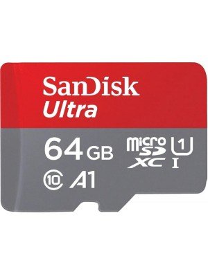 microSDXC (UHS-1) SanDisk Ultra 64Gb class 10 A1 (140Mb/s) (adapter SD) Imaging Packaging