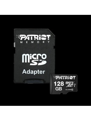 microSDXC (UHS-1) Patriot LX Series 128Gb class 10 (adapter SD)