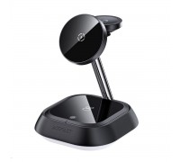 Беспроводное зарядное устройство для ACEFAST E16 desktop 3-in-1 Wireless Charging Holder Black