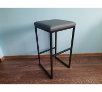 Барный стул в стиле Loft серый
