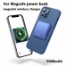 Универсальная мобильная батарея  MagSafe wireless power bank JYD-PB14 5000mAh |Type-c, Qi, 15/20W, PD/QC|