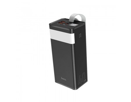 Универсальная мобильная батарея HOCO Powermaster fully compatible 40000mAh J86 |2USB/1Type-C, PD/QC, 5A/22.5W|