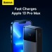 Универсальная мобильная батарея BASEUS Bipow Digital Display Fast charge Power bank 20000mAh |2USB/1Type-C, 25W/3A, PD/QC| (PPBD020301)