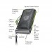 Универсальная мобильная батарея Solar power bank FM radio Wireless charger 20000mAh PN-W26 IPX4 |1USB/Type-C, 15W/3A, Qi|