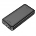 Універсальна мобільна батарея HOCO Smart charge power bank J111A (20000mAh) | 2USB/Type-C, 2A |