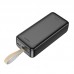 Універсальна мобільна батарея HOCO Smart charge power bank J111B (30000mAh) | 2USB/Type-C, 2A |