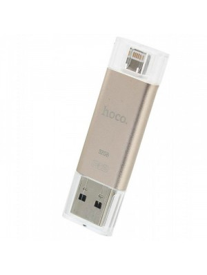 Флешка USB/lightning MFI HOCO UD2 32GB