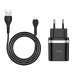 Зарядное устройство сетевое HOCO Micro USB cable Smart FCP/AFC C12Q |1USB, 3A, 18W, QC3.0|