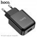 Зарядное устройство сетевое HOCO Vigour N2 |1USB, 2.1A| (Safety Certified)