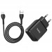 Зарядное устройство сетевое HOCO Lightning cable Speedy dual port charger set N7 |2USB, 2.1A| (Safety Certified)