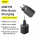 Зарядное устройство сетевое BASEUS Super Si Quick Charger |Type-C, QC/PD, 3A,  20W| (CCSUP-B03)