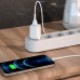 Зарядное устройство сетевое HOCO Briar dual port charger N8 |2USB, 2.4A| (Safety Certified)