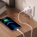 Зарядное устройство сетевое HOCO Briar dual port charger N8 |2USB, 2.4A| (Safety Certified)