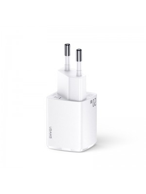 Зарядное устройство сетевое USAMS T37 Super Si Fast Charger US-CC128 |1USB/1Type-C, 20W, PD3.0/QC|