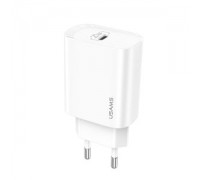 Зарядное устройство сетевое USAMS T39 Single Port PD Fast Charger US-CC131 |1Type-C, 20W, PD3.0|