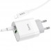 Зарядное устройство сетевое HOCO Type-C to Lightning cable Rapido charger set C80A |1USB/1Type-C, QC/PD, 20W, 3A|