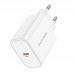 Зарядное устройство сетевое BOROFONE Easy Speed single port charger BA57A |Type-C, 20W/3A, PD/QC|