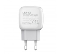 Зарядний пристрій LDNIO Type-C Cable A1306Q |1USB, 3A, QC|