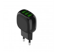 Зарядний пристрій LDNIO Micro USB Cable A3309 |3USB, 3.4A|
