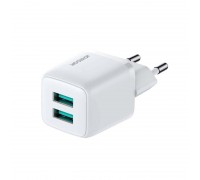 Зарядное устройство сетевое JOYROOM Mini dual port smart fast charge  L-2A121 |2USB, 2.4A|