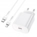 Зарядное устройство сетевое HOCO Type-C to Lightning Cable Jetta charger set N22 |Type-C, 25W/3A, PD|