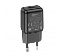 Зарядний пристрій HOCO single port charger C96A |1USB, 2.1A|