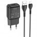 Зарядное устройство сетевое HOCO Lightning cable single port charger set C96A |1USB, 2.1A|