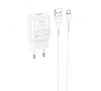 Зарядний пристрій мережевий HOCO Micro USB Cable single port charger set C96A |1USB, 2.1A|