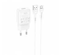 Зарядное устройство сетевое HOCO Micro USB cable single port charger set C96A |1USB, 2.1A|