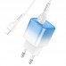 Зарядное устройство сетевое HOCO Type-C to Lightning cable single port charge set C101A |Type-C, PD, 3A/20W|