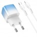 Зарядное устройство сетевое HOCO Type-C to Lightning cable single port charge set C101A |Type-C, PD, 3A/20W|