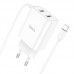 Зарядное устройство сетевое HOCO Lightning Cable Courser dual-port charger C103A |2USB, 2.1A|