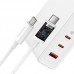 Зарядное устройство сетевое Baseus Type-C to Typc-C cable GaN5 Pro Fast Charger |1USB/2Type-C, PD/QC, 140W/5A| (CCGP100202)