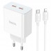 Зарядное устройство сетевое HOCO Type-C to Lightning Cable Leader dual port(2C) charger C108A |2Type-C, 35W/3A, PD/QC|