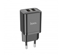 Зарядное устройство сетевое HOCO Maker dual port charger N25 |2USB, 2.1A|