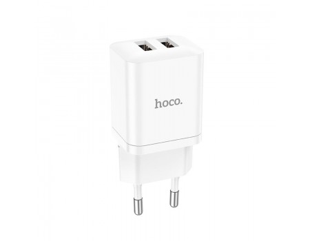 Зарядное устройство сетевое HOCO Maker dual port charger N25 |2USB, 2.1A|